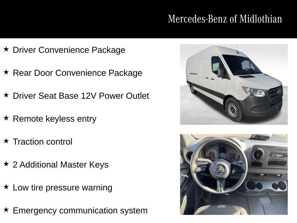 new 2025 Mercedes-Benz Sprinter 2500 car, priced at $65,675