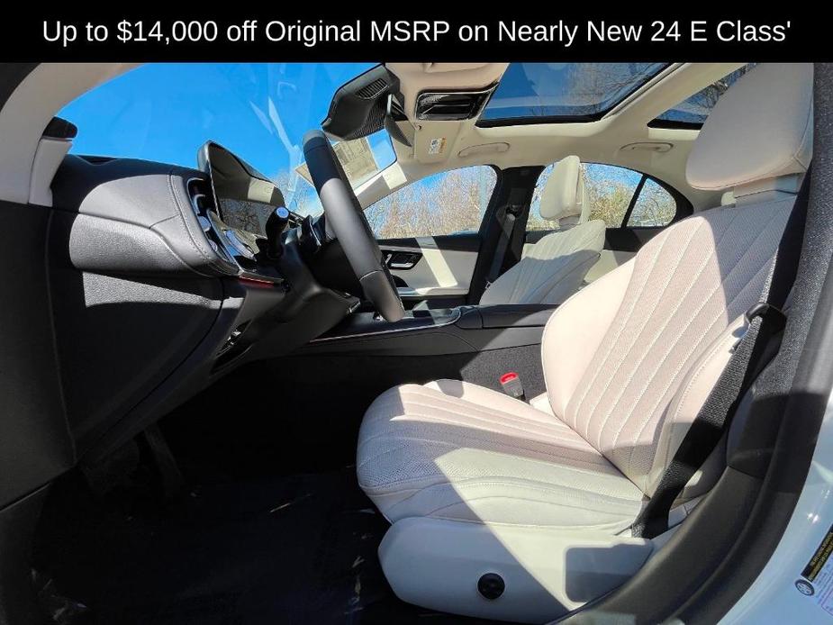 used 2024 Mercedes-Benz E-Class car, priced at $73,000