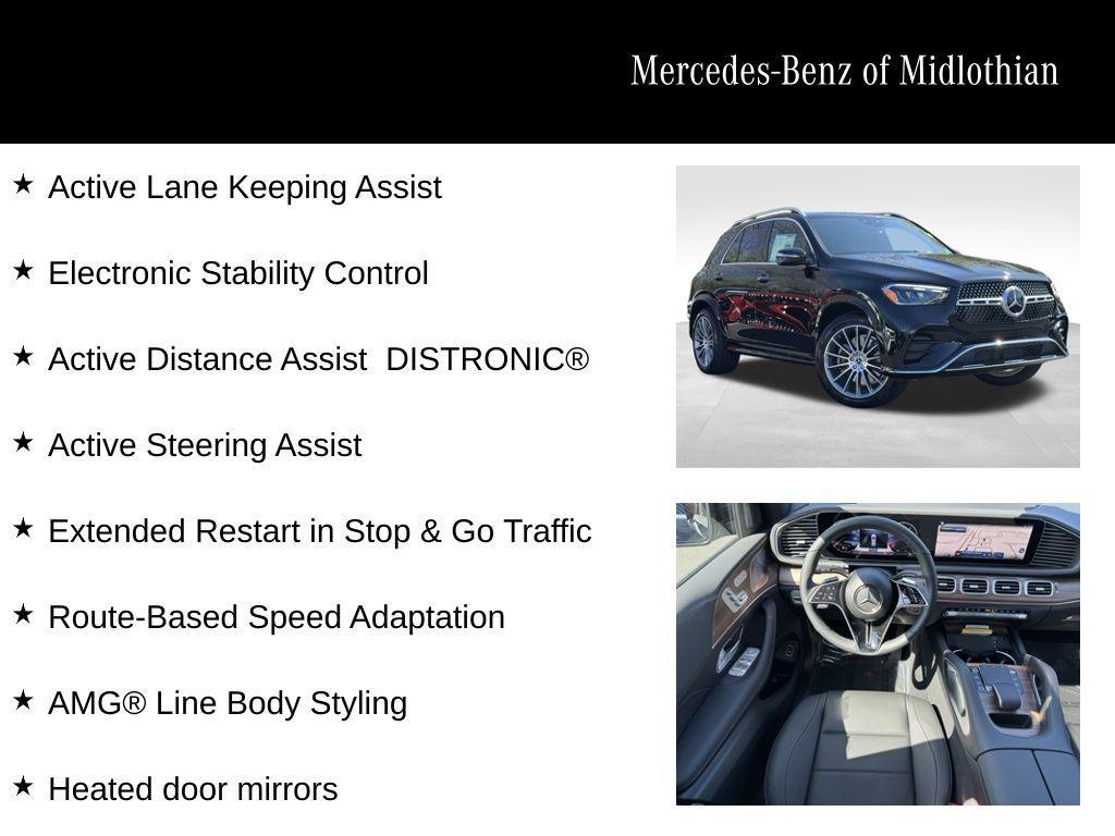 new 2025 Mercedes-Benz GLE 350 car, priced at $75,600