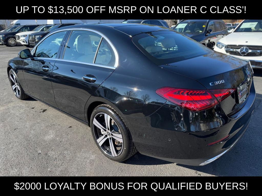 used 2025 Mercedes-Benz C-Class car, priced at $47,500