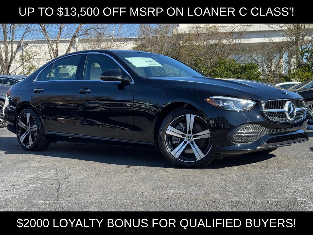 used 2025 Mercedes-Benz C-Class car, priced at $47,500