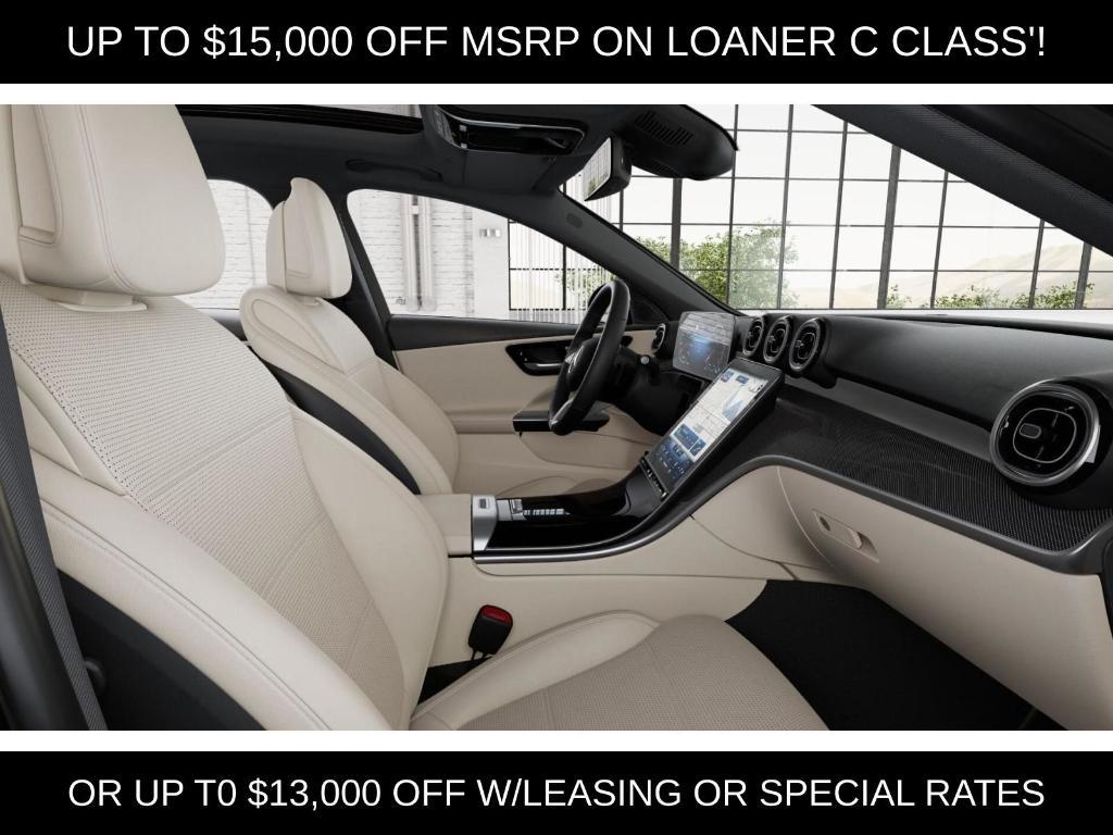 new 2025 Mercedes-Benz C-Class car, priced at $46,000