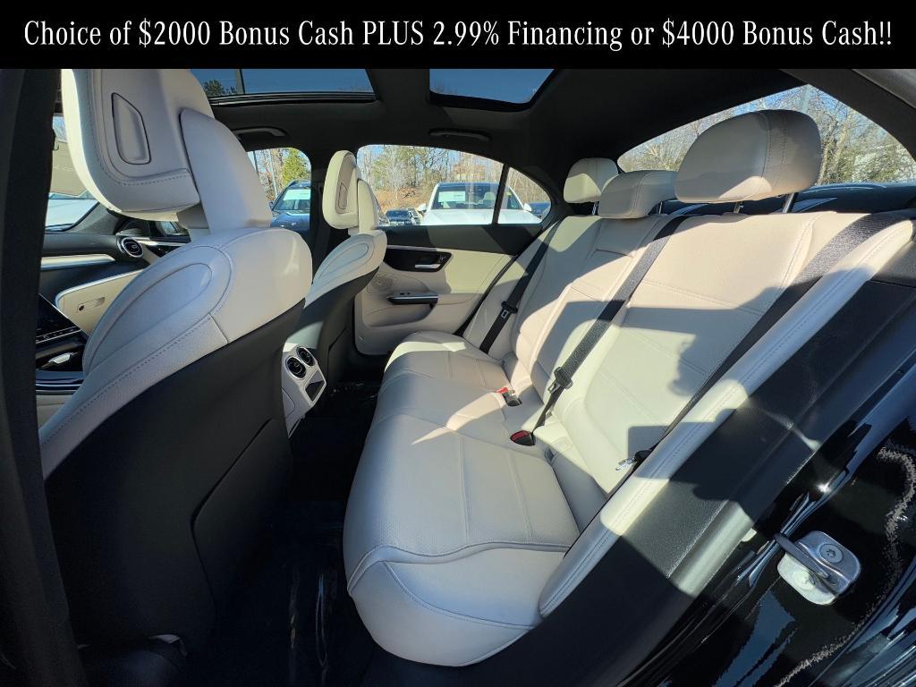 new 2025 Mercedes-Benz C-Class car, priced at $53,050