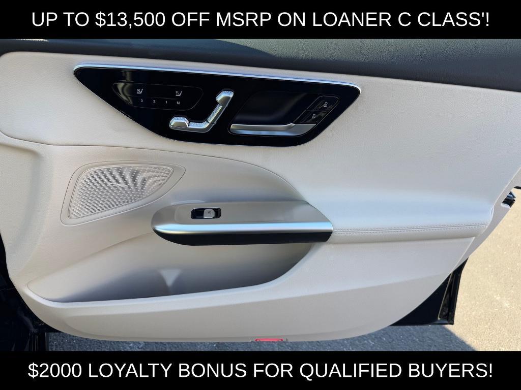 used 2025 Mercedes-Benz C-Class car, priced at $47,500