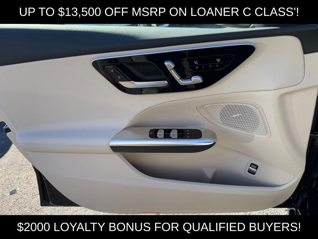 used 2025 Mercedes-Benz C-Class car, priced at $47,500
