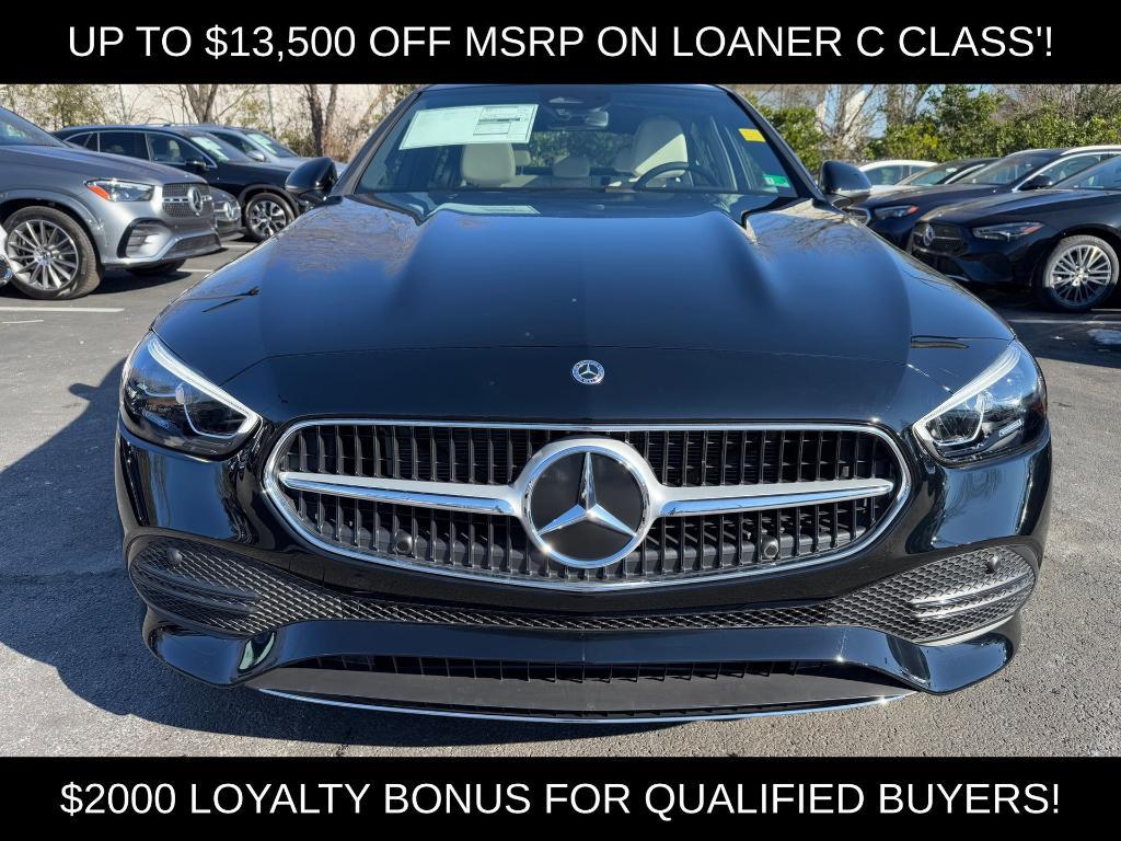used 2025 Mercedes-Benz C-Class car, priced at $47,500