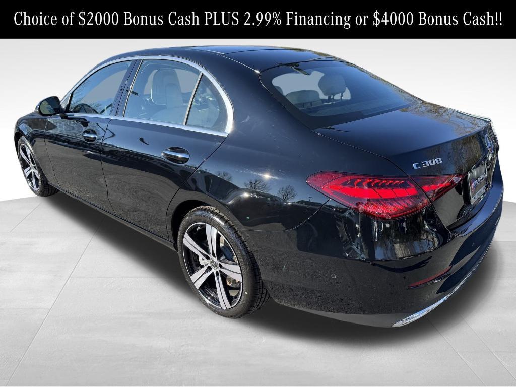 new 2025 Mercedes-Benz C-Class car, priced at $53,050