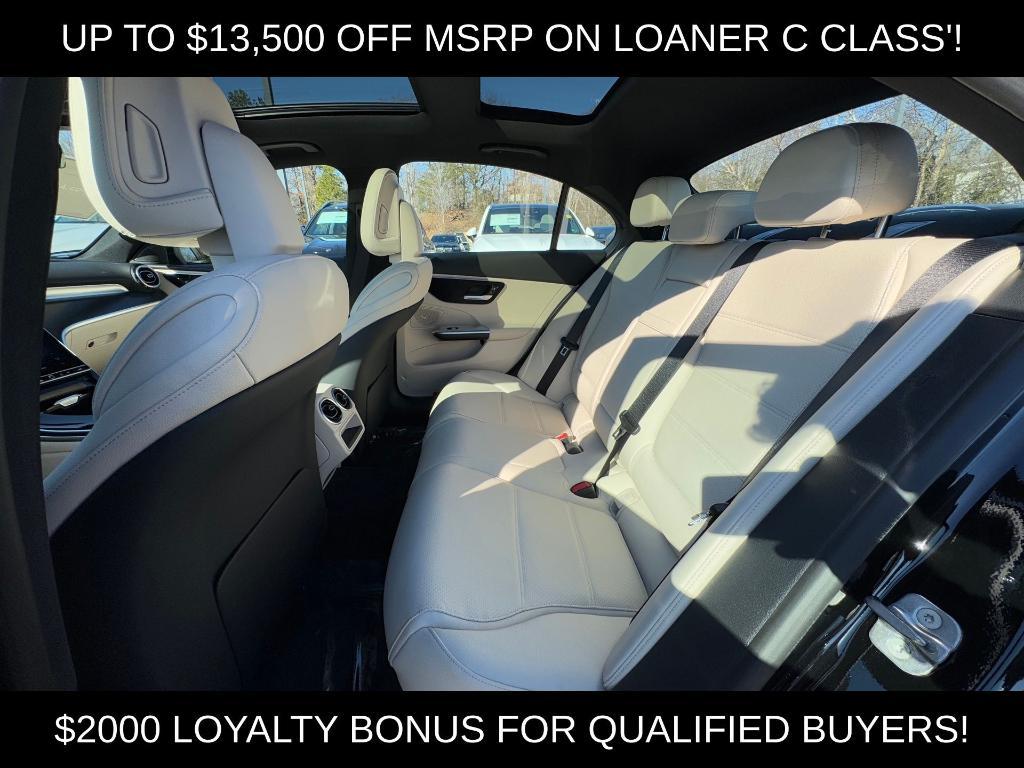 used 2025 Mercedes-Benz C-Class car, priced at $47,500