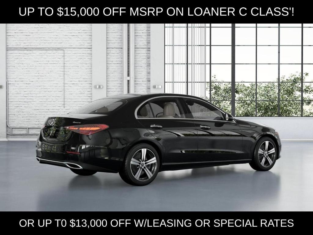 new 2025 Mercedes-Benz C-Class car, priced at $46,000