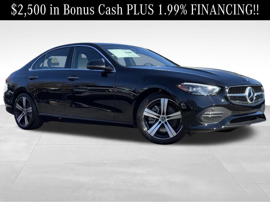 new 2025 Mercedes-Benz C-Class car, priced at $53,050