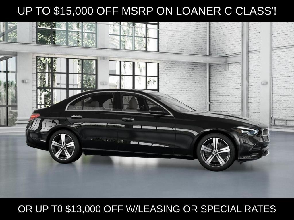 new 2025 Mercedes-Benz C-Class car, priced at $46,000