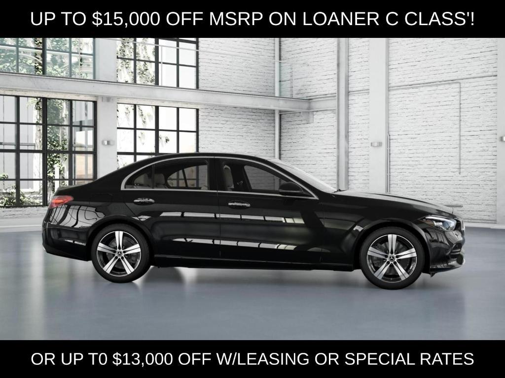 new 2025 Mercedes-Benz C-Class car, priced at $46,000