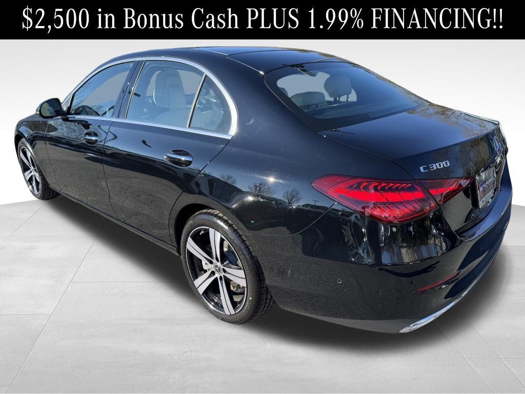 new 2025 Mercedes-Benz C-Class car, priced at $53,050