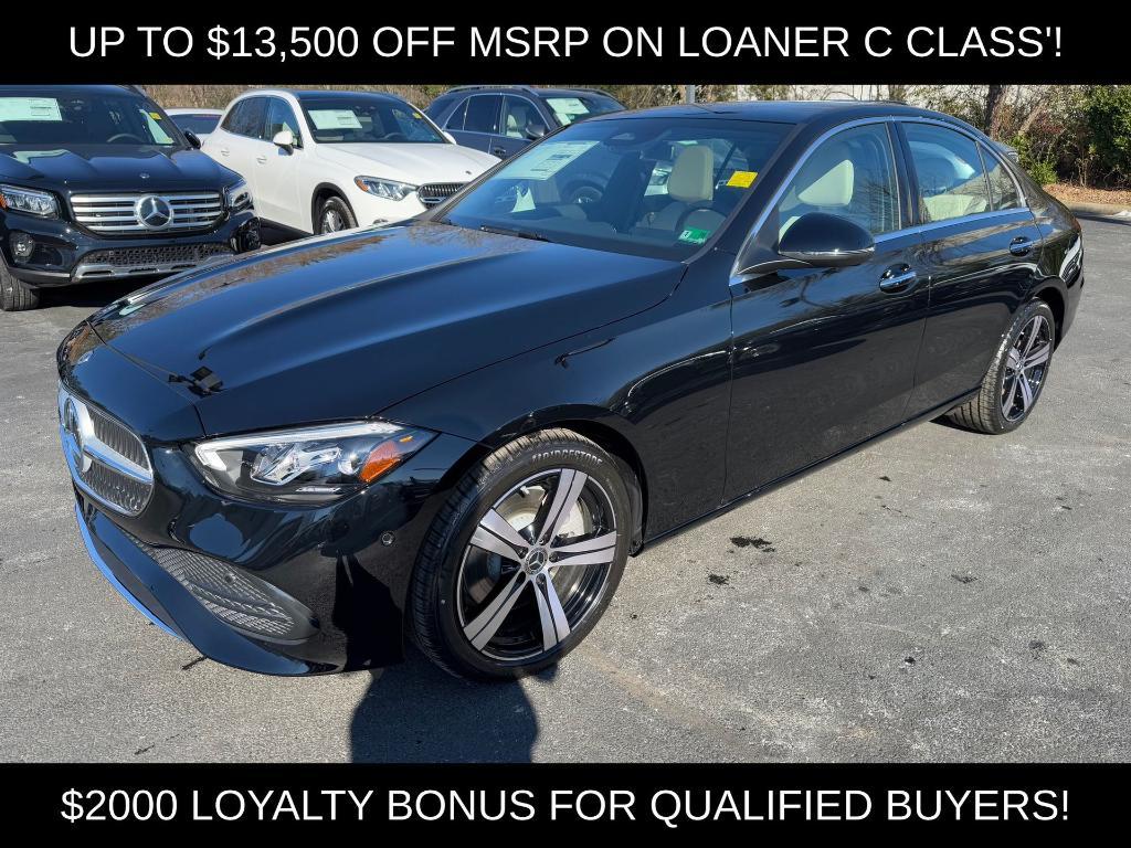 used 2025 Mercedes-Benz C-Class car, priced at $47,500