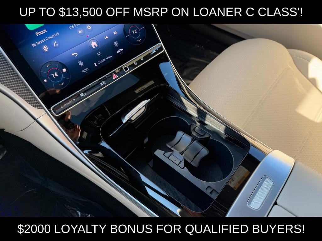 used 2025 Mercedes-Benz C-Class car, priced at $47,500