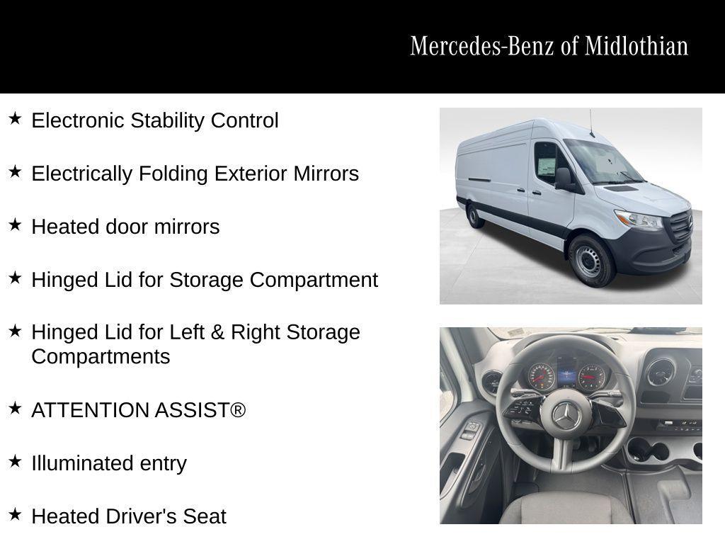 new 2025 Mercedes-Benz Sprinter 2500 car, priced at $61,601