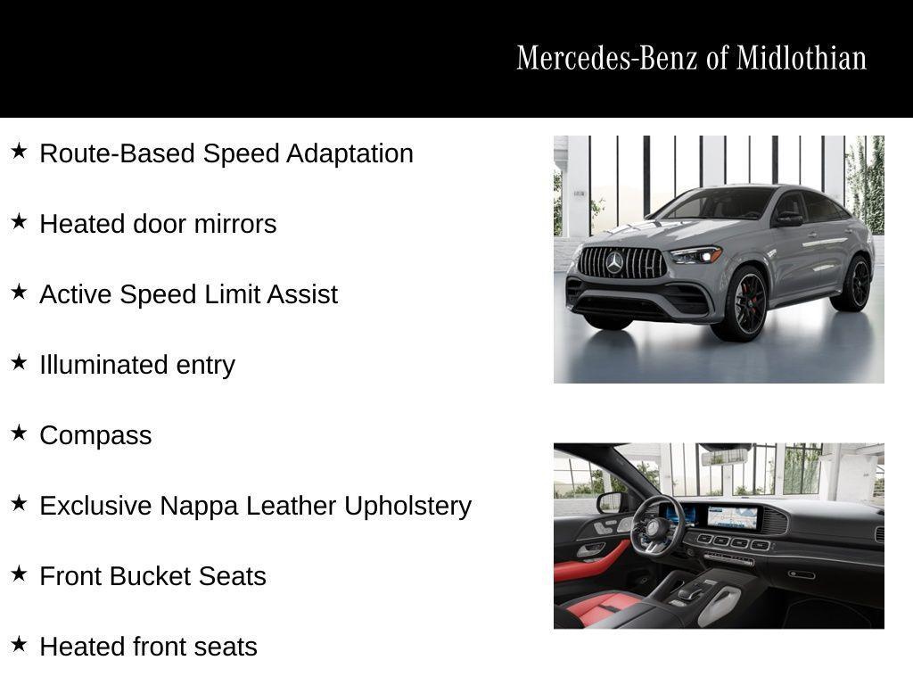 new 2026 Mercedes-Benz AMG GLE 63 car, priced at $144,455