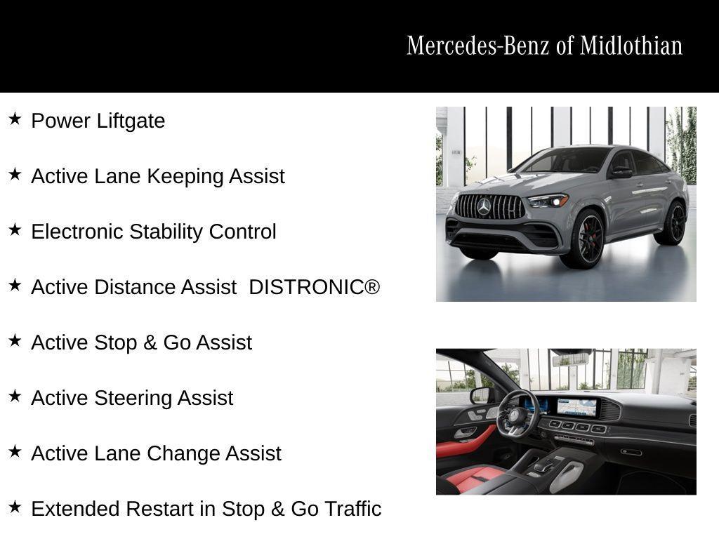 new 2026 Mercedes-Benz AMG GLE 63 car, priced at $144,455