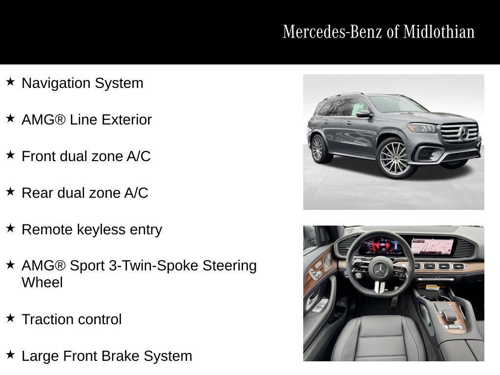 used 2025 Mercedes-Benz GLS 450 car, priced at $96,495