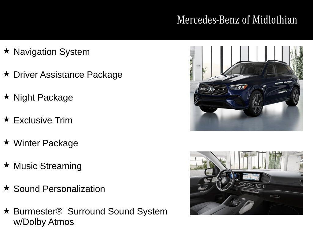 new 2026 Mercedes-Benz GLE 450 car, priced at $89,630