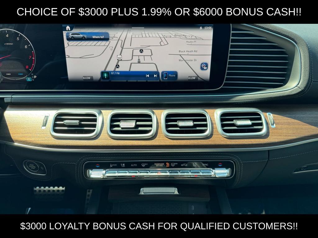 new 2025 Mercedes-Benz GLS 580 car, priced at $122,830
