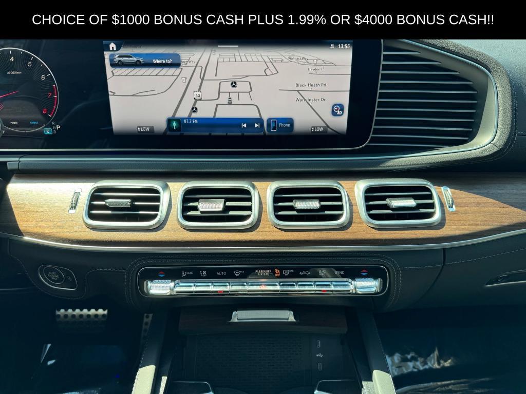 new 2025 Mercedes-Benz GLS 580 car, priced at $121,680