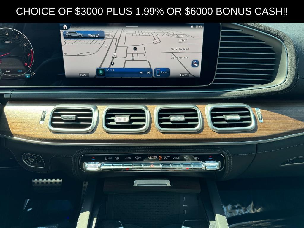 new 2025 Mercedes-Benz GLS 580 car, priced at $122,830