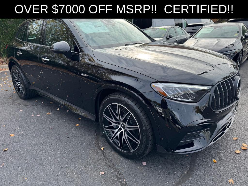 new 2025 Mercedes-Benz AMG GLC 43 car, priced at $67,000