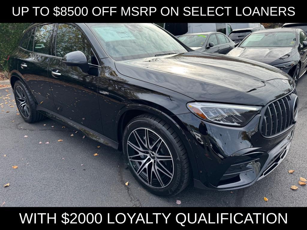 used 2025 Mercedes-Benz AMG GLC 43 car, priced at $69,500