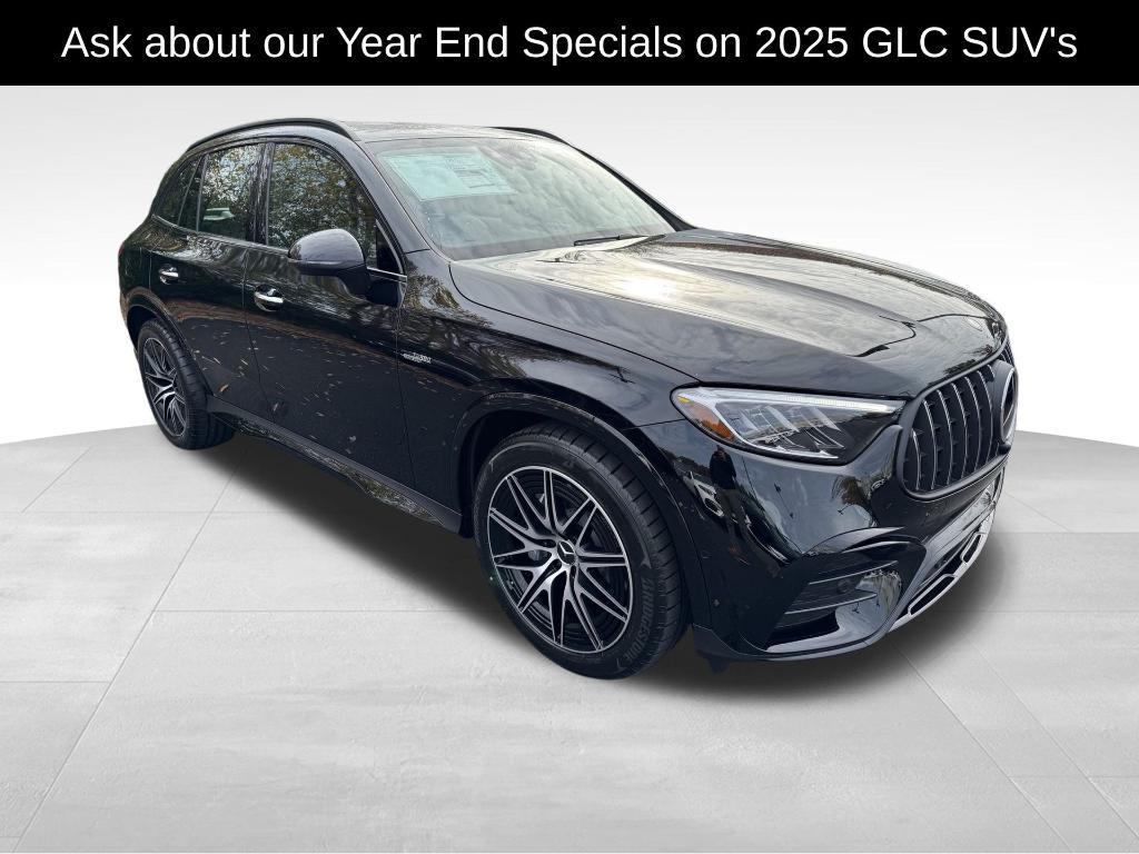 new 2025 Mercedes-Benz AMG GLC 43 car, priced at $74,310