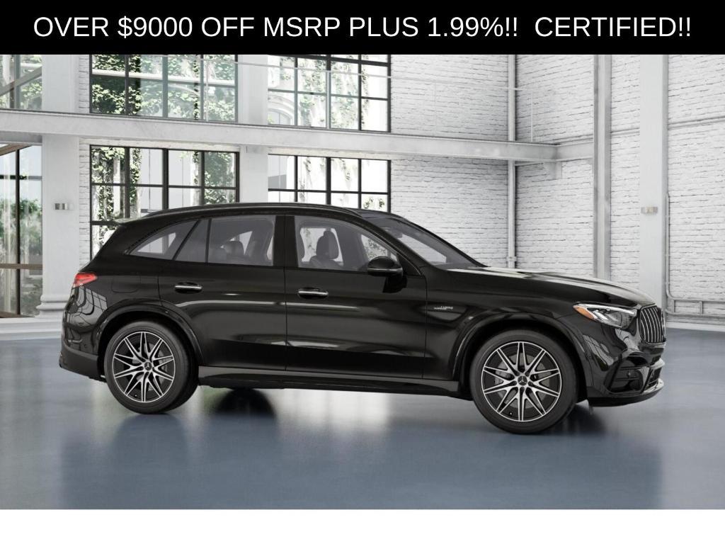 new 2025 Mercedes-Benz AMG GLC 43 car, priced at $65,000