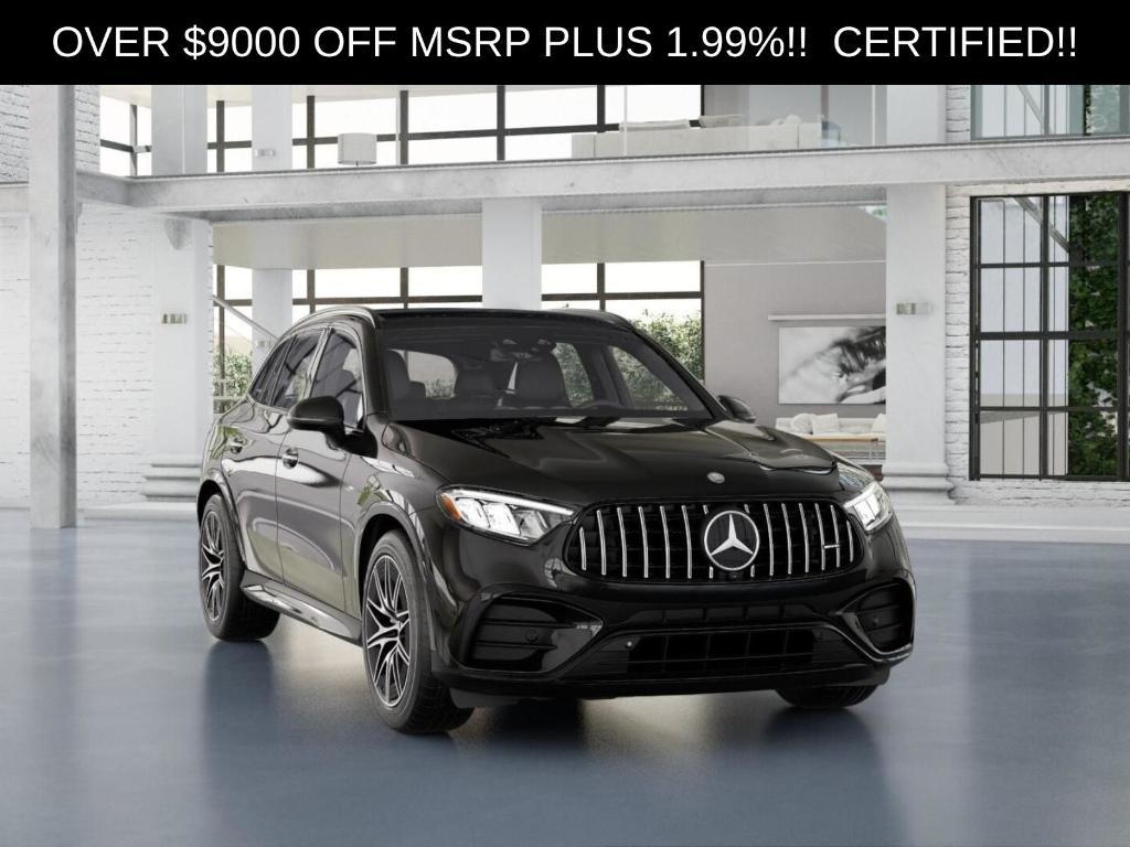 new 2025 Mercedes-Benz AMG GLC 43 car, priced at $65,000