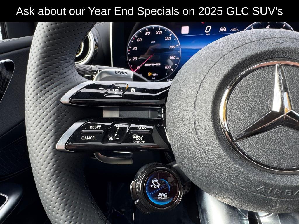 new 2025 Mercedes-Benz AMG GLC 43 car, priced at $74,310