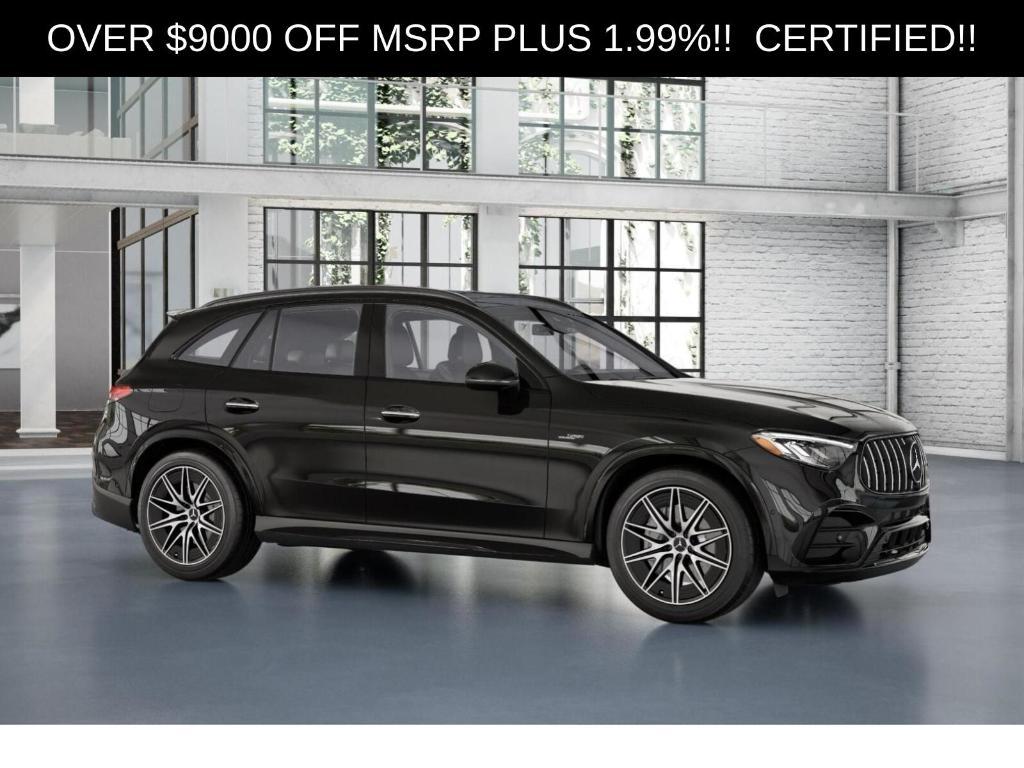 new 2025 Mercedes-Benz AMG GLC 43 car, priced at $65,000