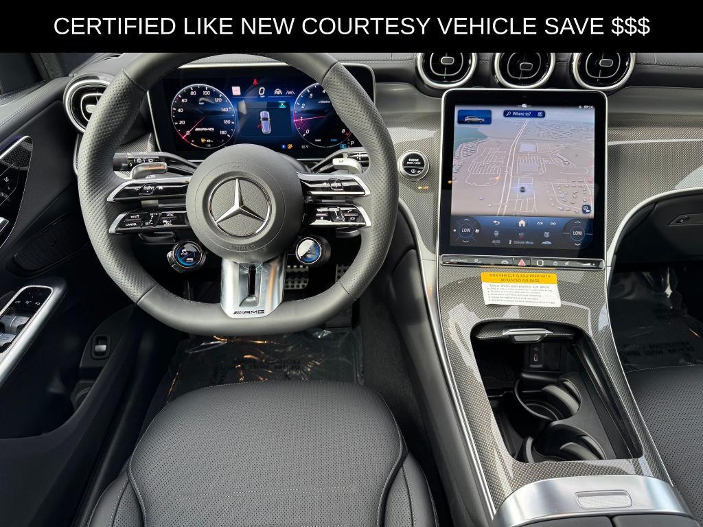 used 2025 Mercedes-Benz AMG GLC 43 car, priced at $72,500