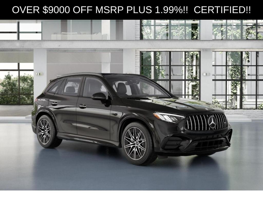 new 2025 Mercedes-Benz AMG GLC 43 car, priced at $65,000
