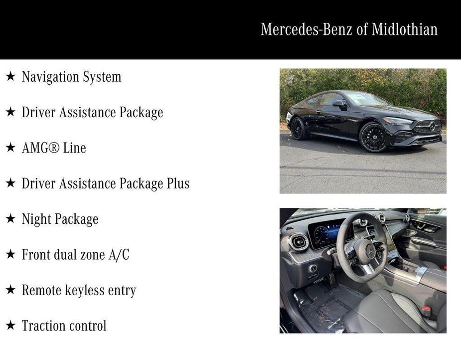 new 2025 Mercedes-Benz CLE 300 car, priced at $66,545