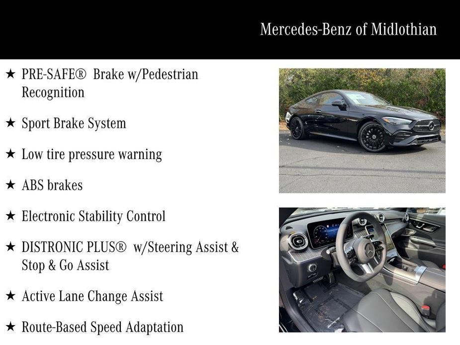 new 2025 Mercedes-Benz CLE 300 car, priced at $66,545