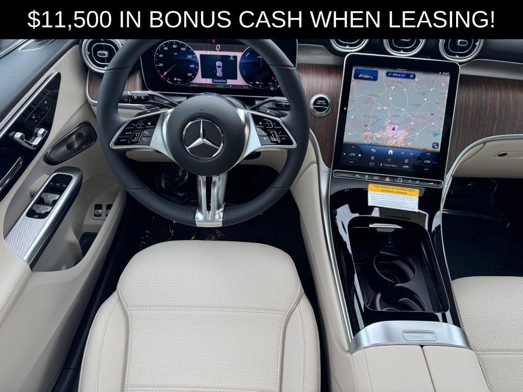 new 2025 Mercedes-Benz GLC 350e car, priced at $65,585