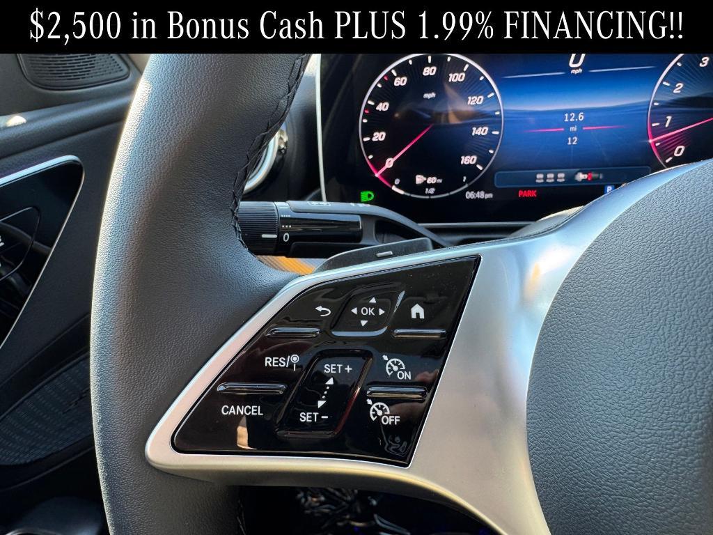 new 2025 Mercedes-Benz C-Class car, priced at $52,050