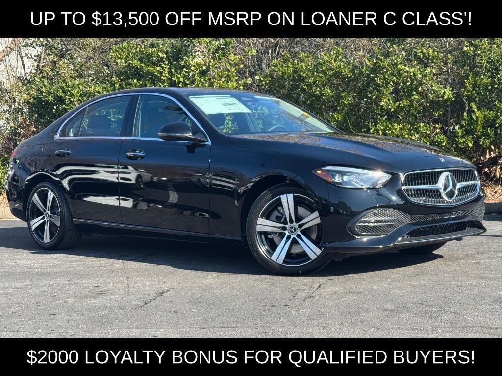 new 2025 Mercedes-Benz C-Class car, priced at $45,050