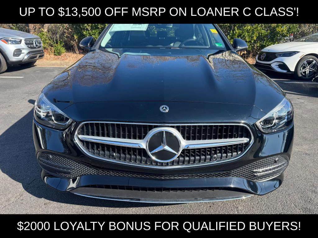 new 2025 Mercedes-Benz C-Class car, priced at $45,050