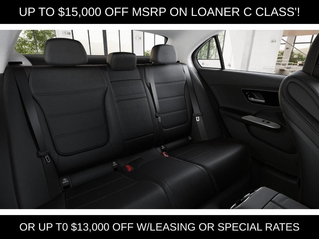 new 2025 Mercedes-Benz C-Class car, priced at $43,888