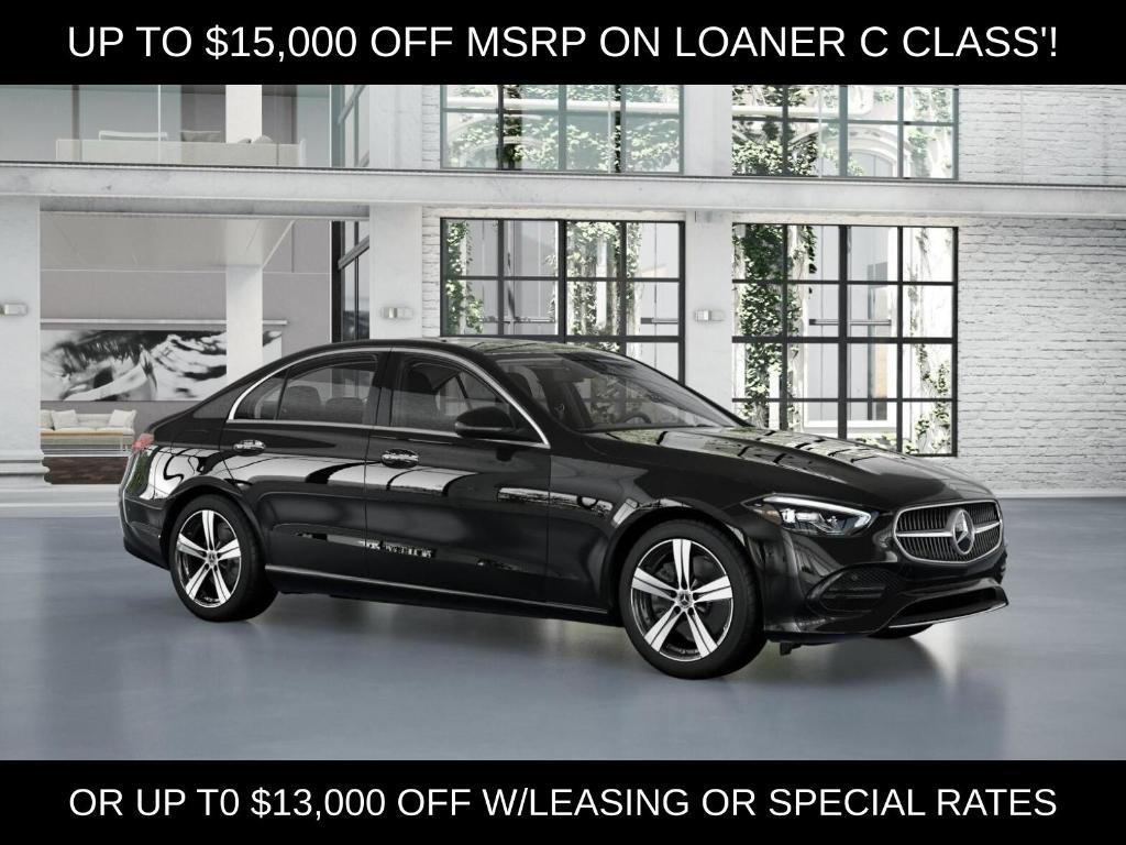 new 2025 Mercedes-Benz C-Class car, priced at $43,888