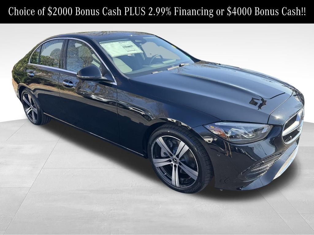 new 2025 Mercedes-Benz C-Class car, priced at $52,050