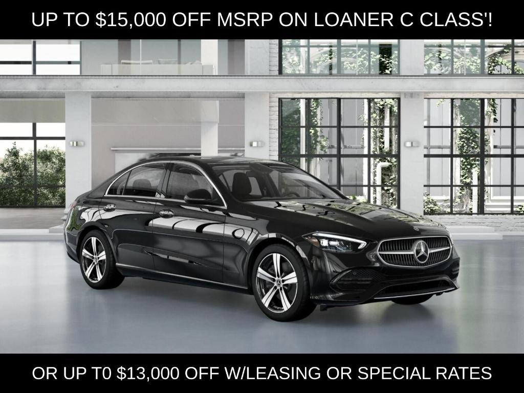 new 2025 Mercedes-Benz C-Class car, priced at $43,888