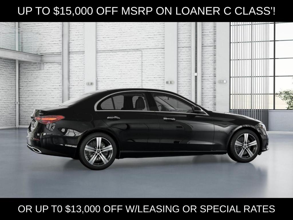 new 2025 Mercedes-Benz C-Class car, priced at $43,888