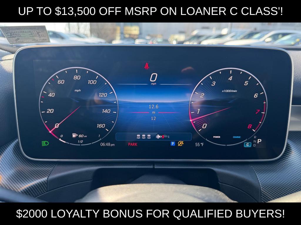 new 2025 Mercedes-Benz C-Class car, priced at $45,050
