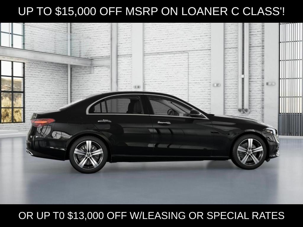 new 2025 Mercedes-Benz C-Class car, priced at $43,888
