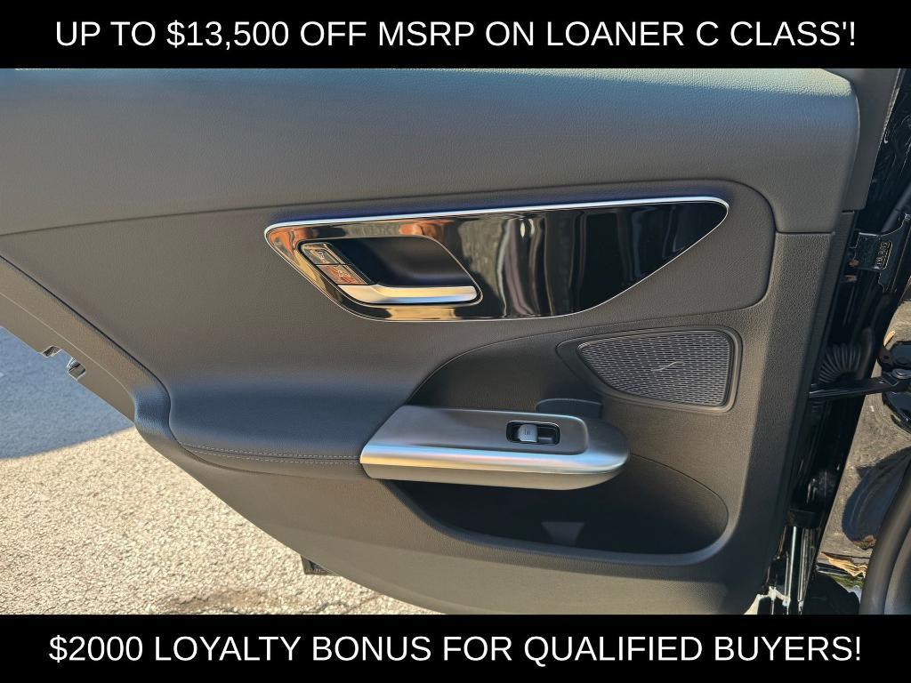 new 2025 Mercedes-Benz C-Class car, priced at $45,050